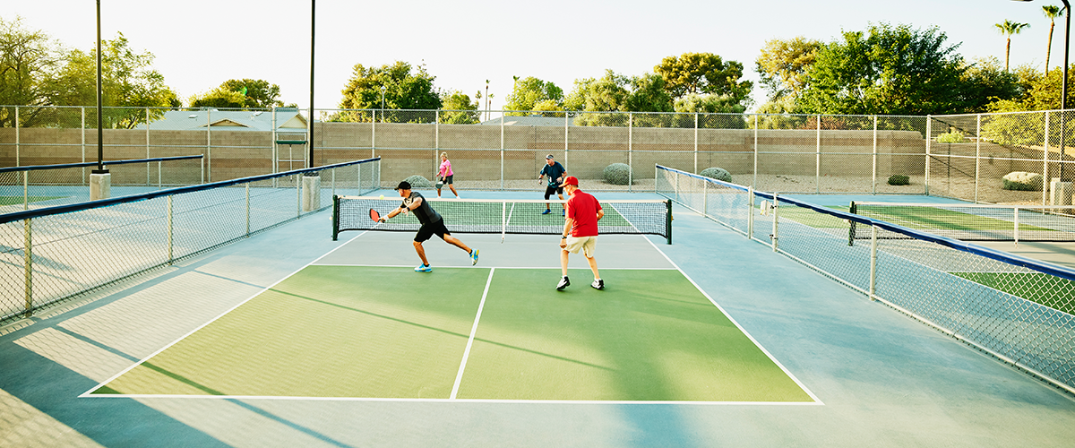 Sports like pickleball, which embrace side to side and forward and backward movements, can help with agility.