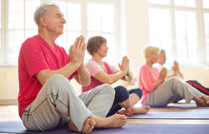 Yoga class