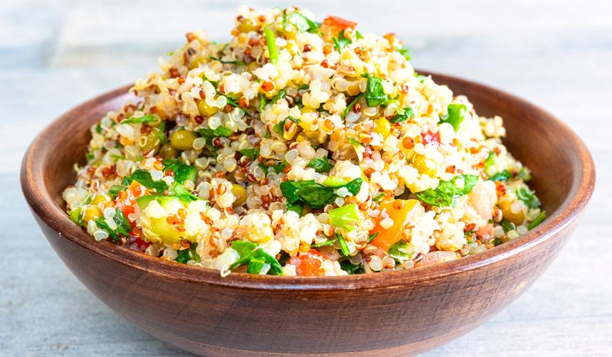 Quinoa with vegetables