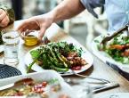 plate of Mediterranean greens and protein