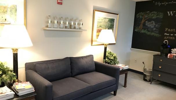 Dr. Burns waiting room