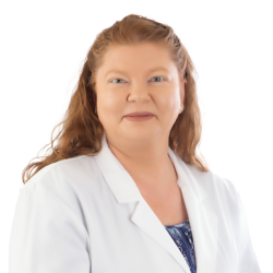 Professional headshot of Dr. Pamela Miller, with a friendly smile and a neutral background.